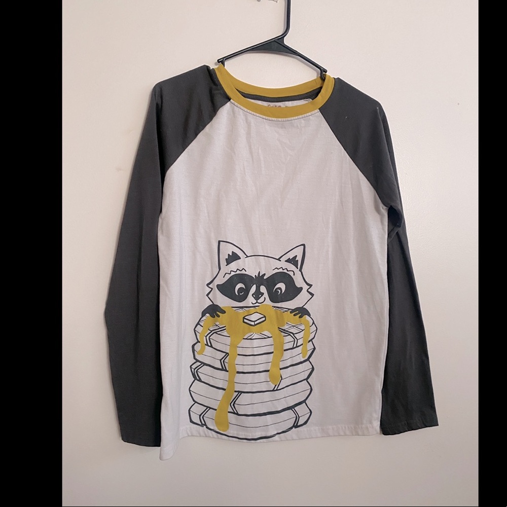 Cat & Jack. Boys size XL. Raccoon Pj Set.